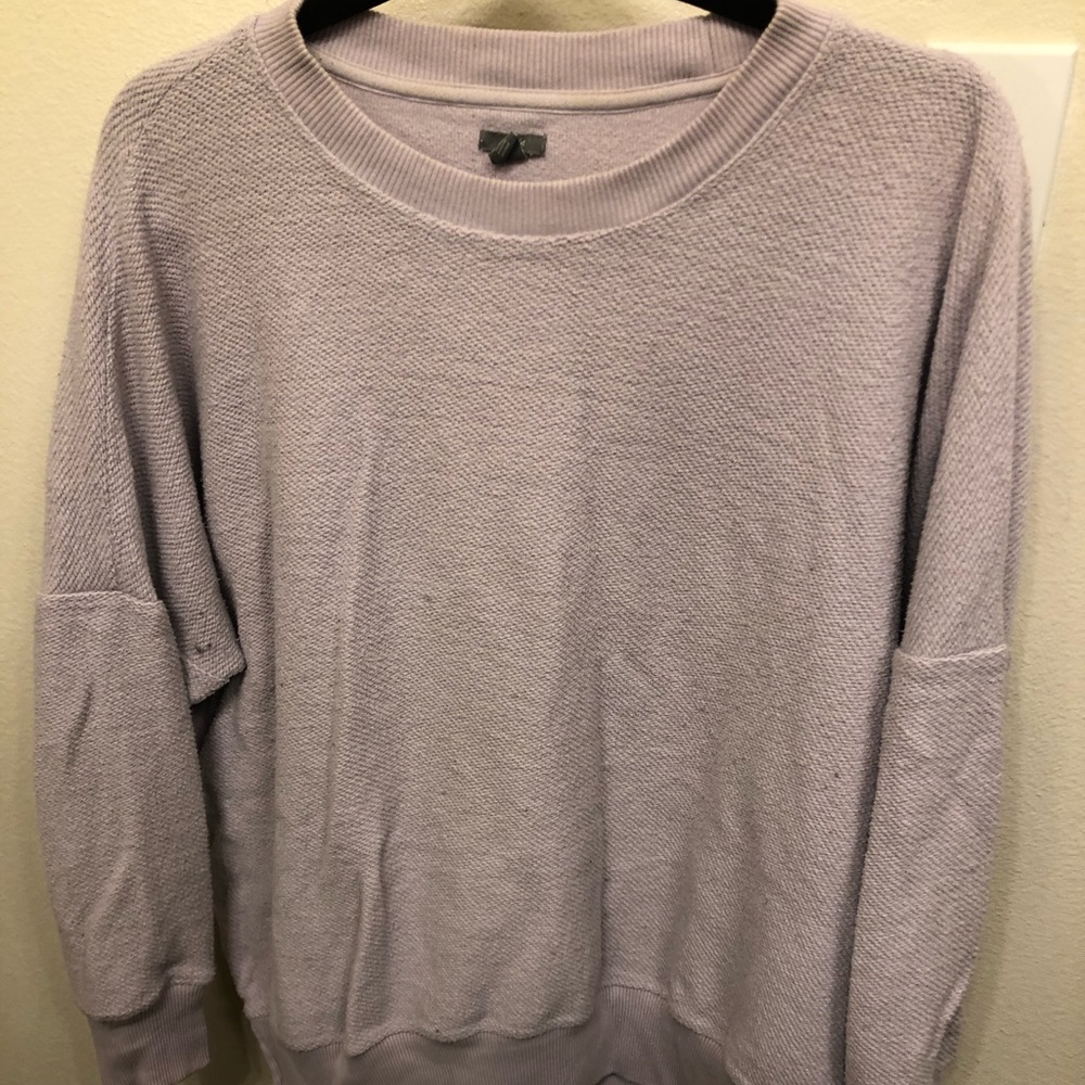 Light purple Aerie oversized sweatshirt